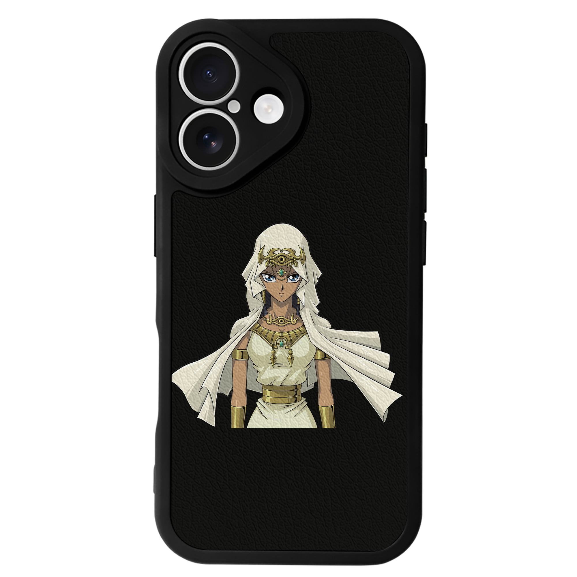 遊☆戯☆王 Yu-Gi-Oh! 【iPhone 16シリーズ対応】シリコンスマホケース（レザー調） 材質：シリコン